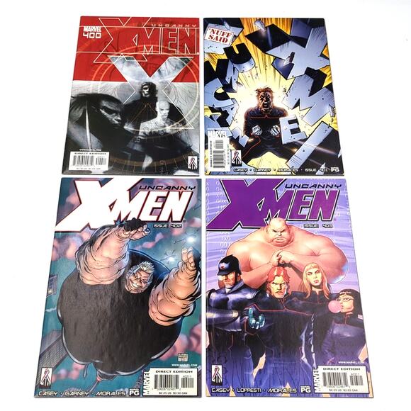 Uncanny X-Men Lot 400-406 Run Marvel Comics 7 Issues Marvel Comics 2002 VF NM - Picture 2 of 3